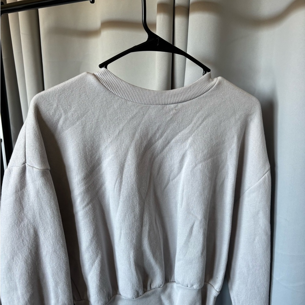 Cream Crewneck Sweatshirt